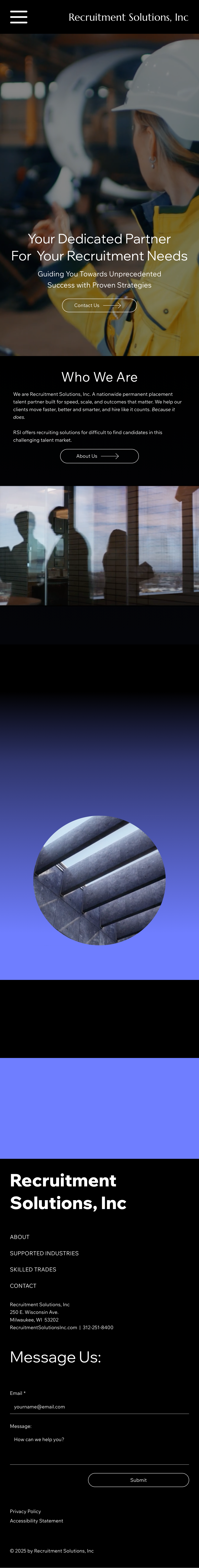 Recruitment Solutions Site